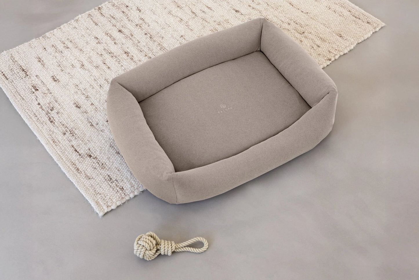 Hundebett Bezug 2er Set Taupe