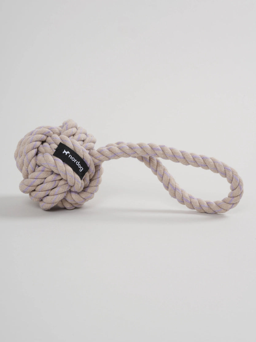 Hundespielzeug Tauball Taupe/Purple