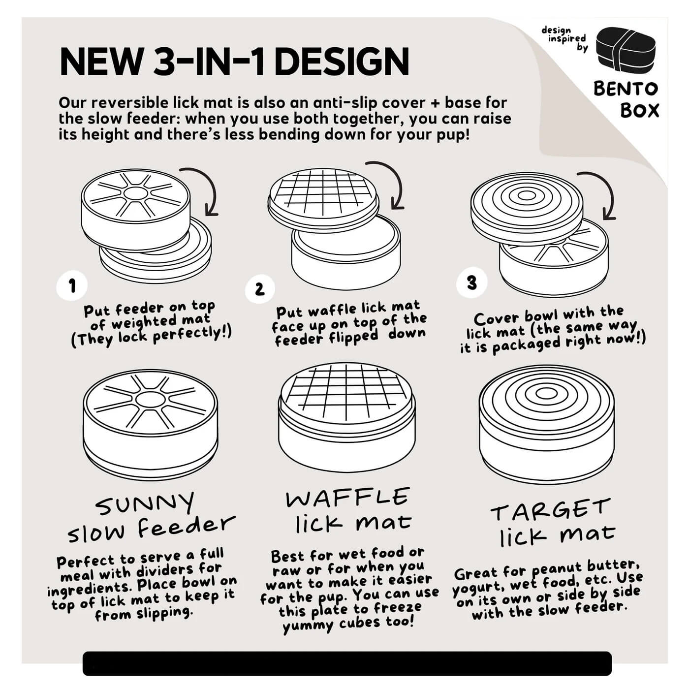 3-in-1 Bento Napf Fern