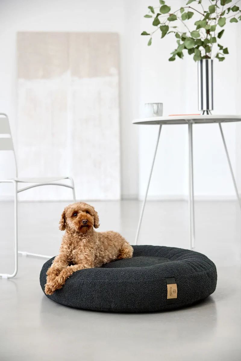 Hundebett Donut Fippa Schwarz