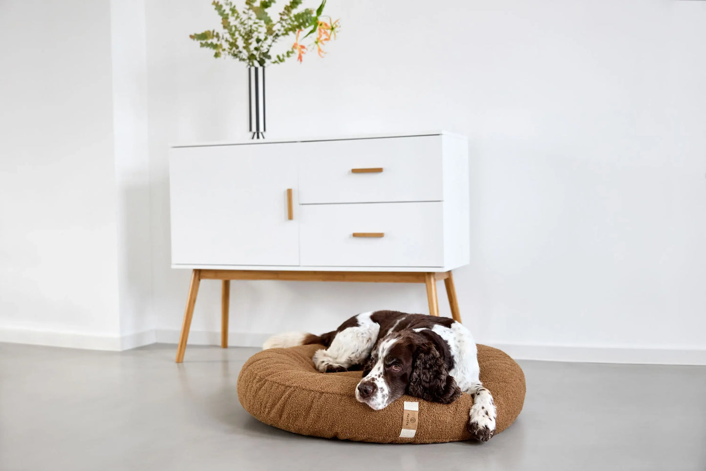 Hundebett Donut Fippa Braun