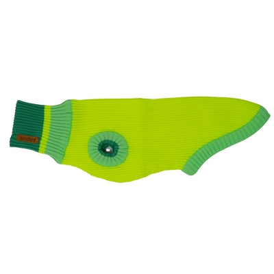 Hundepullover The Glow Jumper Neon Matcha
