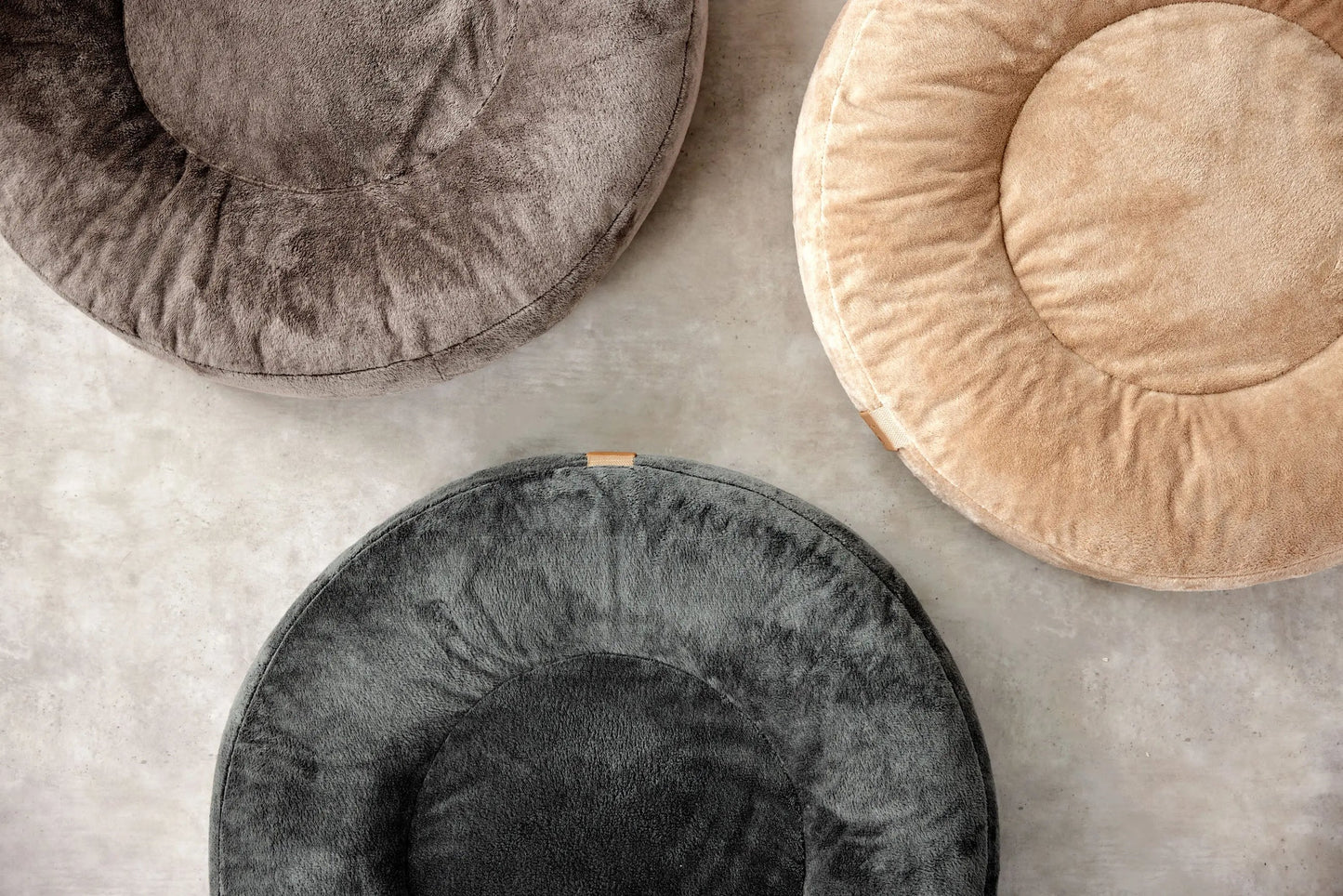 Hundebett Donut Fippa Anthrazit