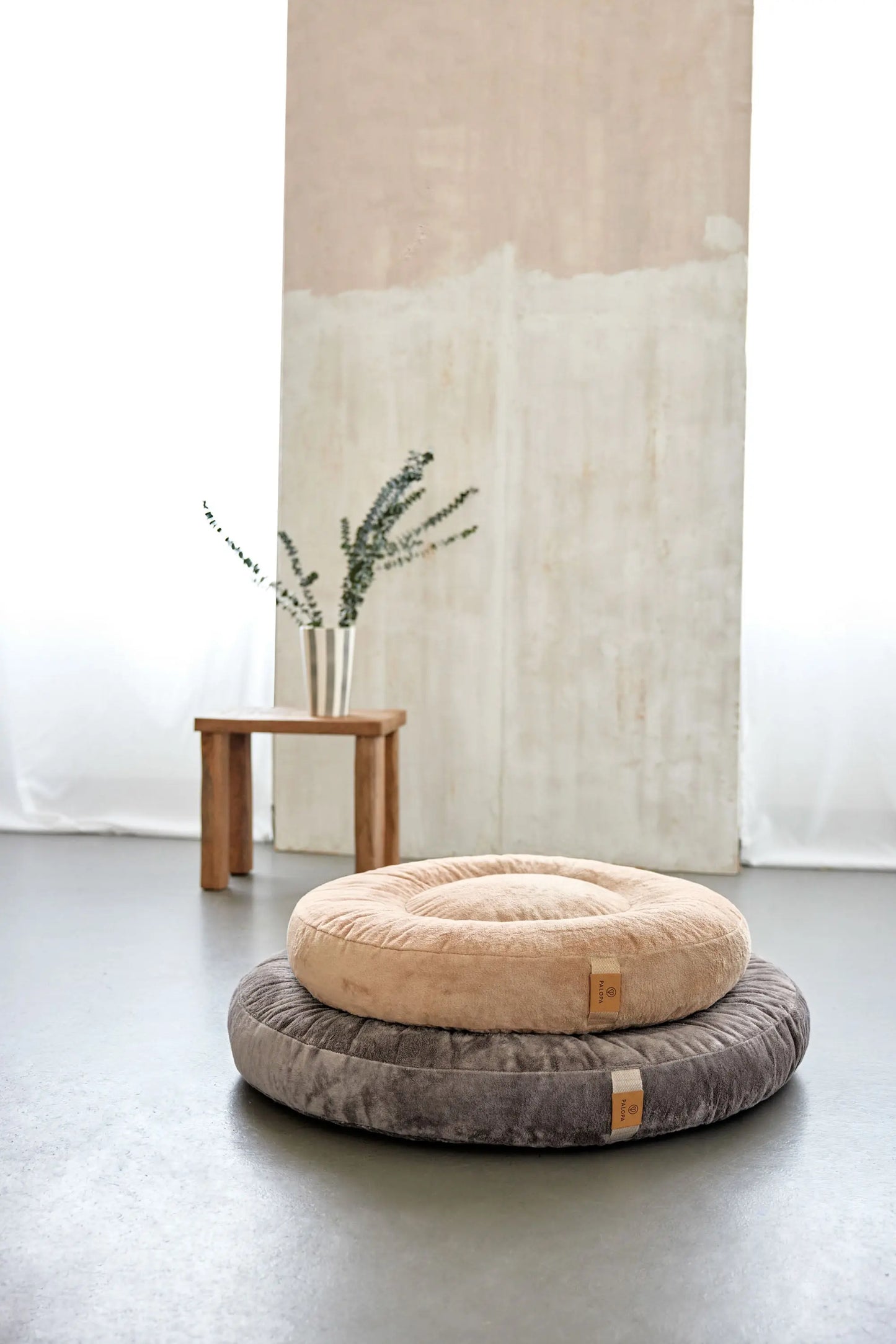 Hundebett Donut Fippa Taupe