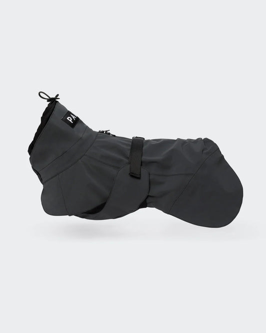 Regenmantel für Hunde  Visibility Dark Schwarz