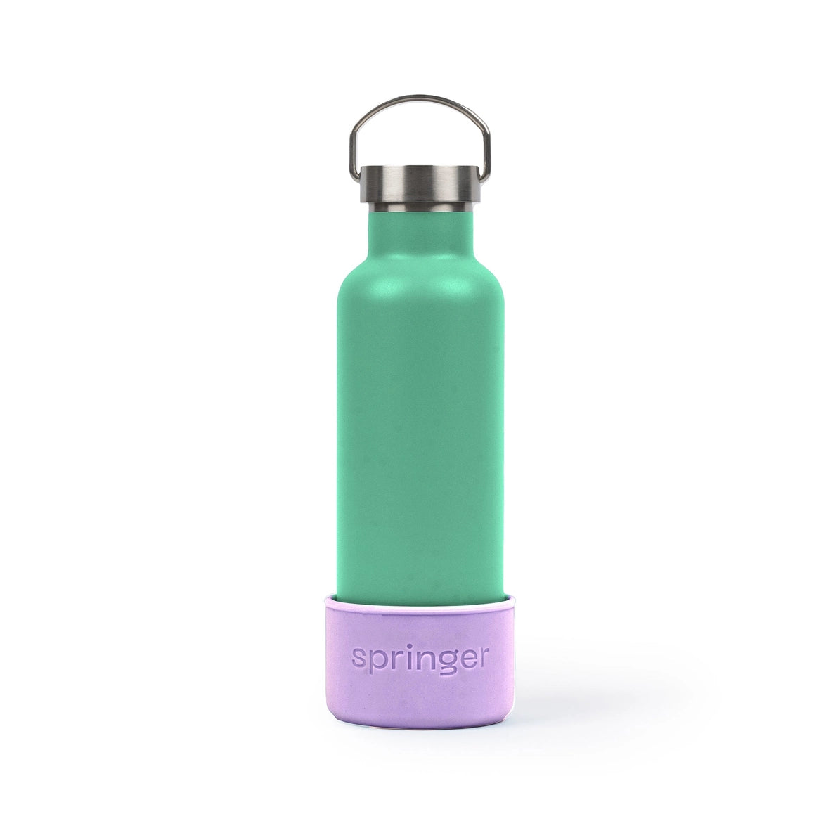 Reiseisoliertrinkflasche für Hunde Dog & Me 710 ml Green/Lilac