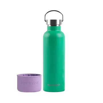 Reiseisoliertrinkflasche für Hunde Dog & Me 710 ml Green/Lilac