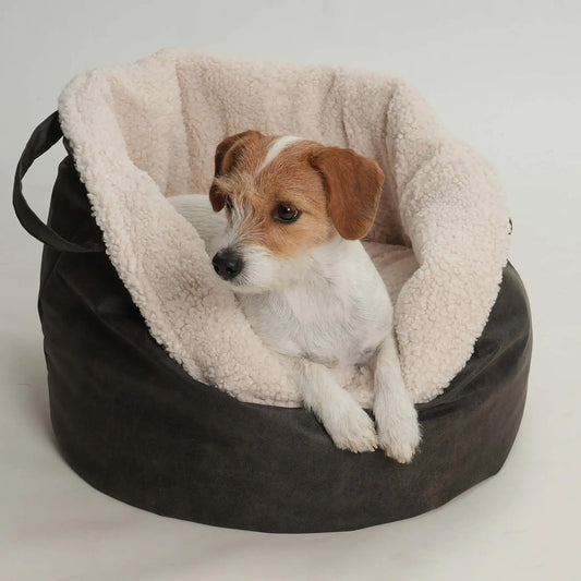 Shopper Little Basket Saddle Graphit