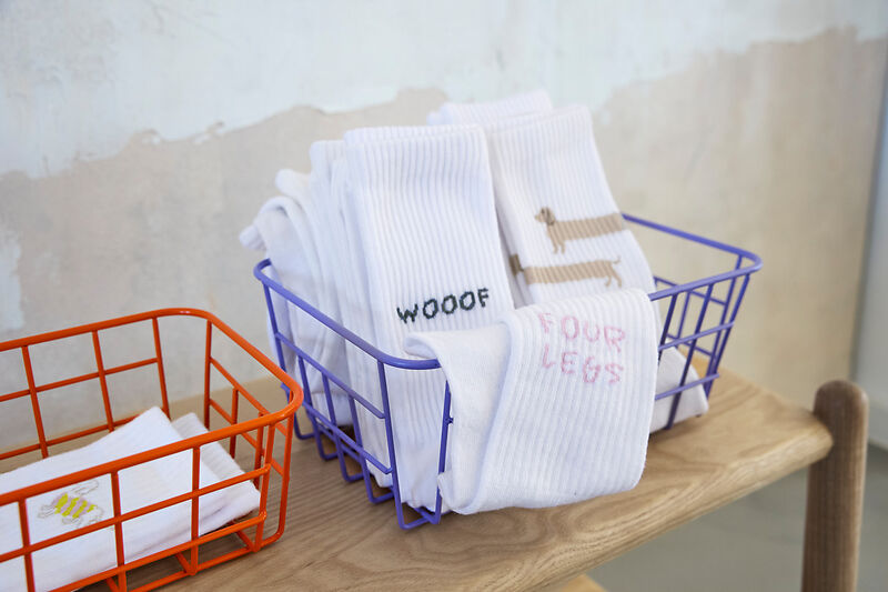 Tennis Socken Long Badger Dog