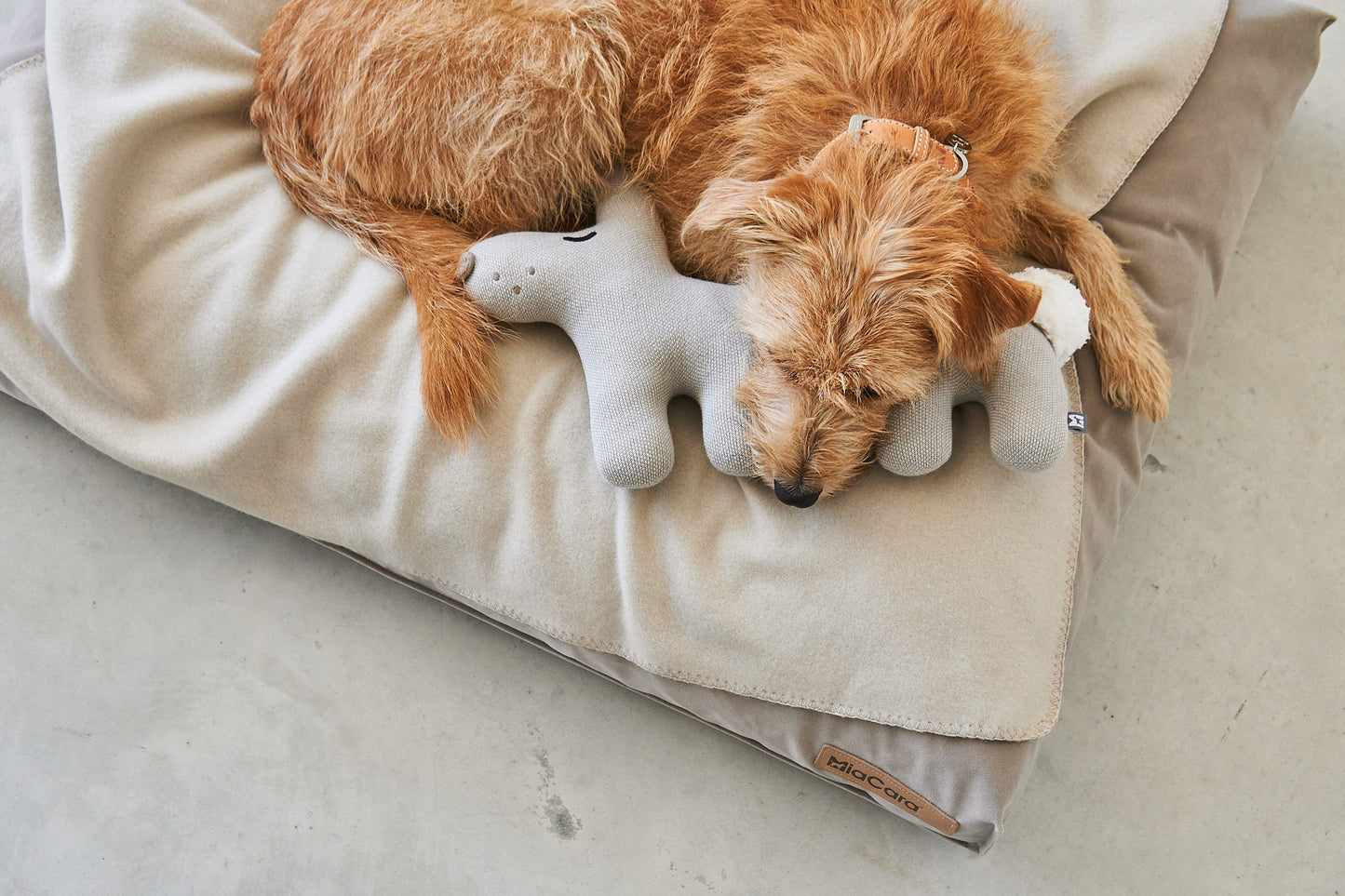 Bosco Stofftier Hase Grau