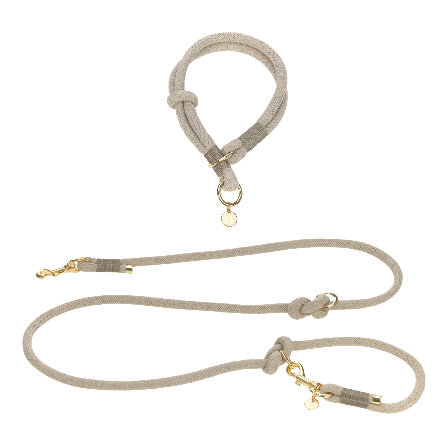 Mila Leinen-Halsband-Set
