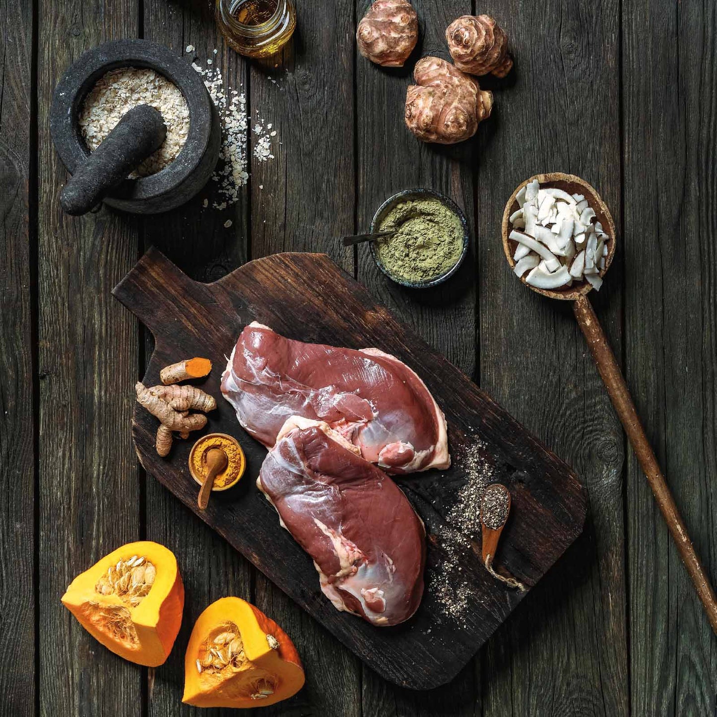 Bio-Ente mit Kürbis 150g