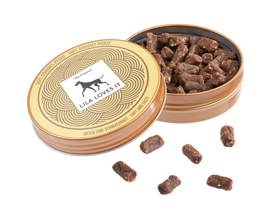 Soft-Goodies aus Pferdefleisch Dose 60g