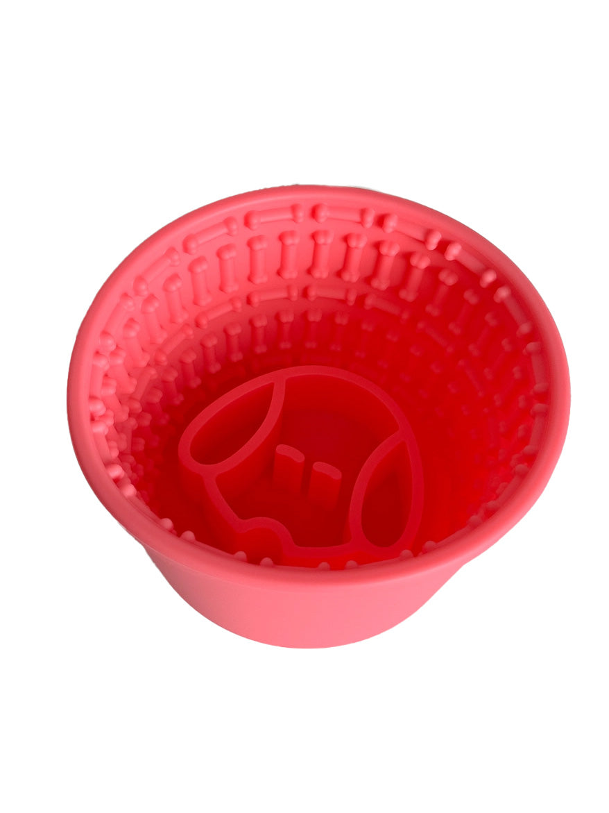 Schleckbecher Pink