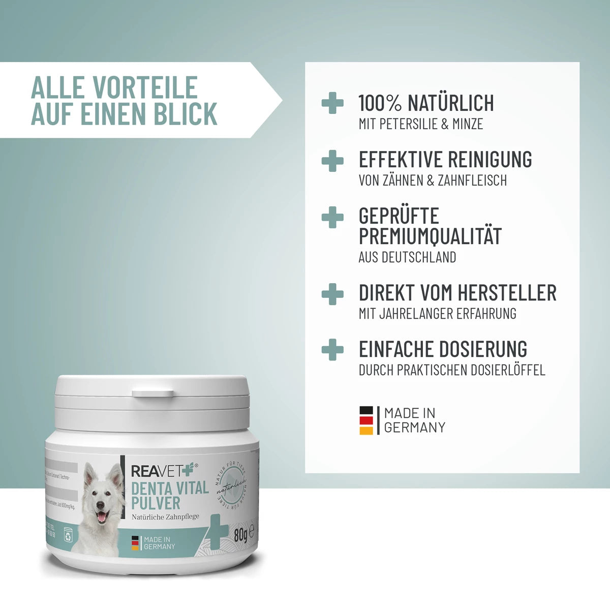 Denta Vital Pulver 150g