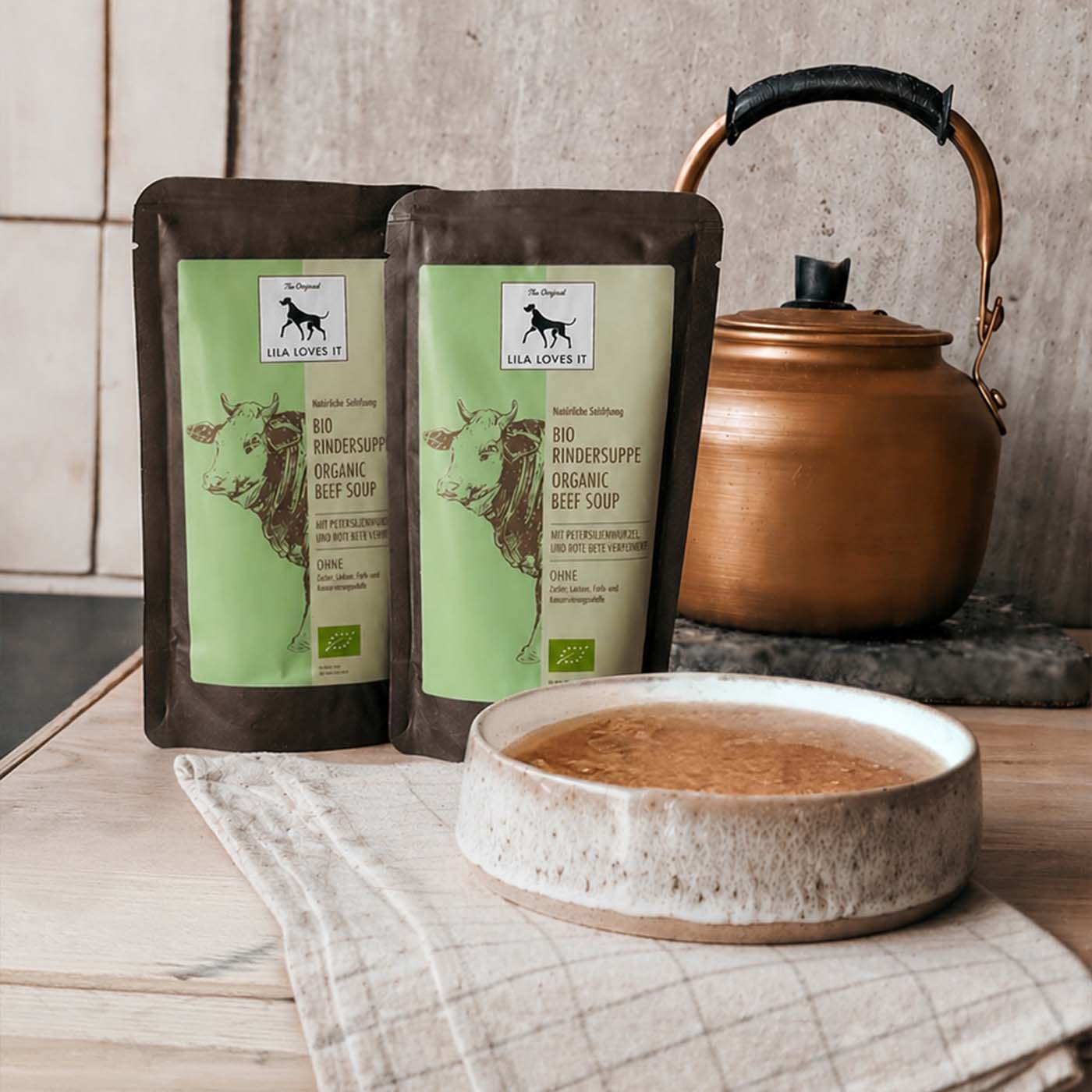 Bio-Rindersuppe 130g
