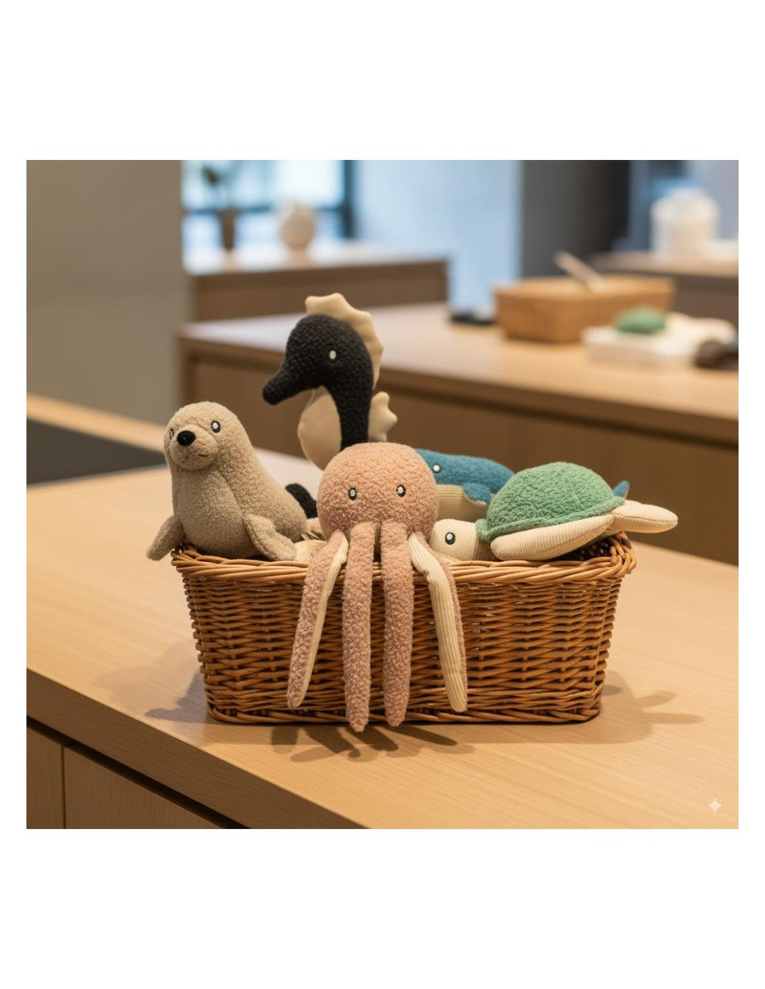 Hundespielzeug Wal French Blue