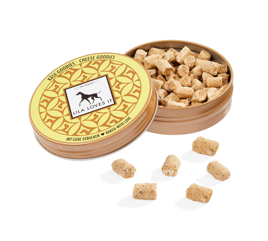 Goodies aus Käse Dose 50g