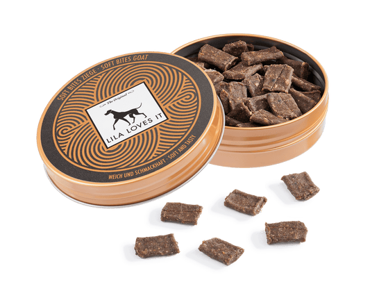Soft-Bites aus Ziegenfleisch Dose 60g