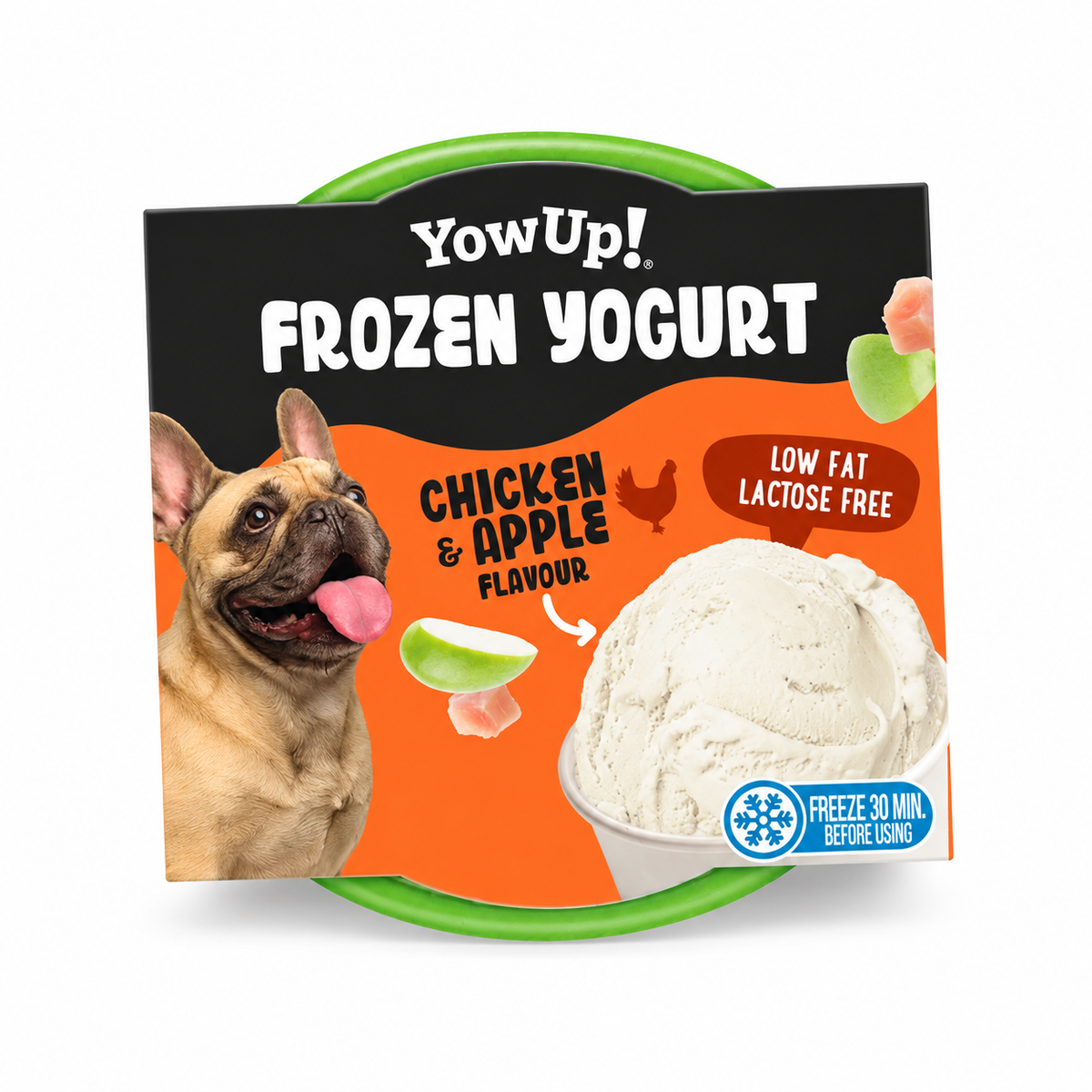 YowUp! Frozen Yoghurt Chicken & Apple – aktuelle Verpackung
