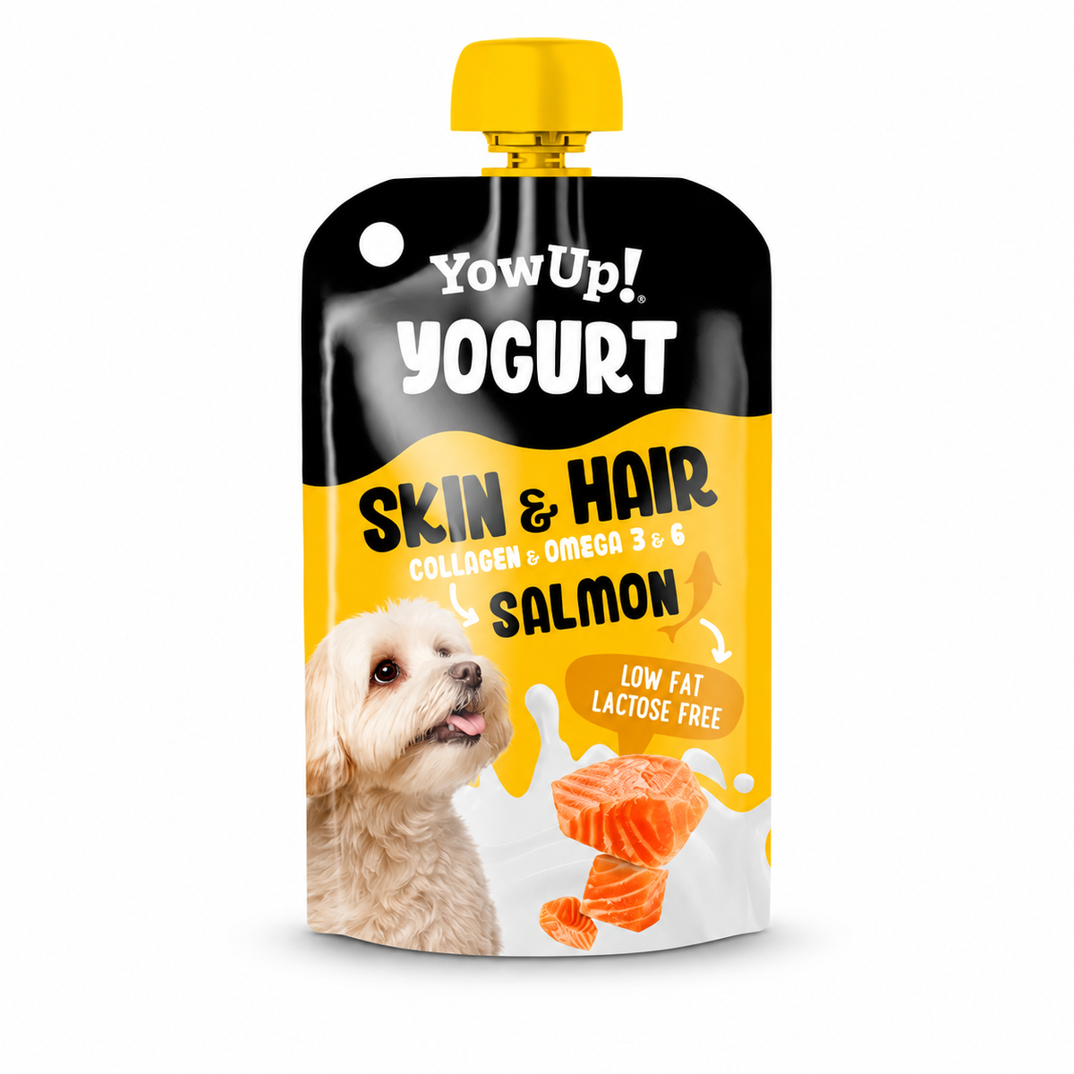 YowUp! Yoghurt Hair & Skin Lachs – aktuelle Verpackung