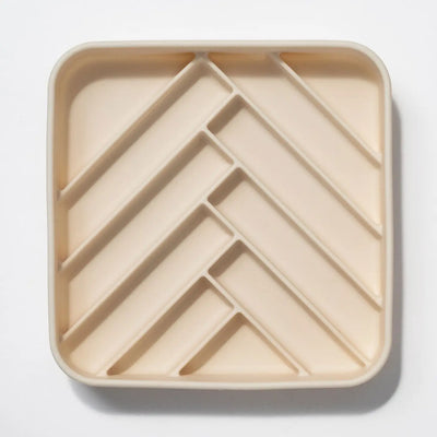 Schleckmatte Chevron Creme