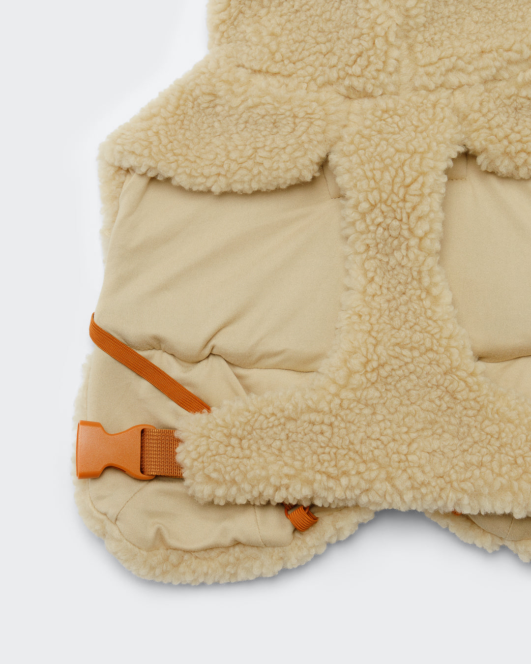 Hundewintermantel Sherpa Taupe