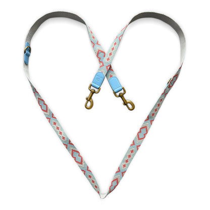 Hundeleine 2m Coral/Blau