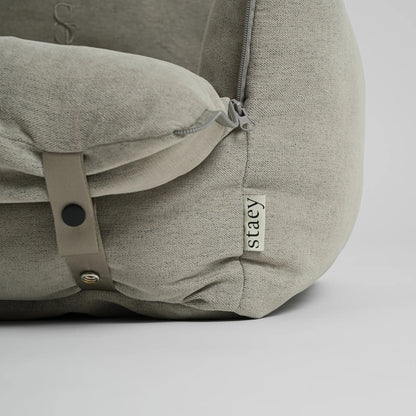 2-in-1 Hundeautositz und Reisebett Fenja Dune