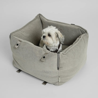 2-in-1 Hundeautositz und Reisebett Fenja Dune