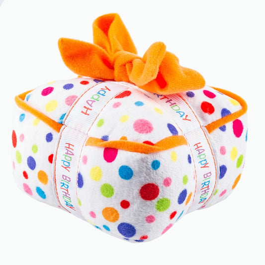 Hundespielzeug Happy Birthday Geschenkebox