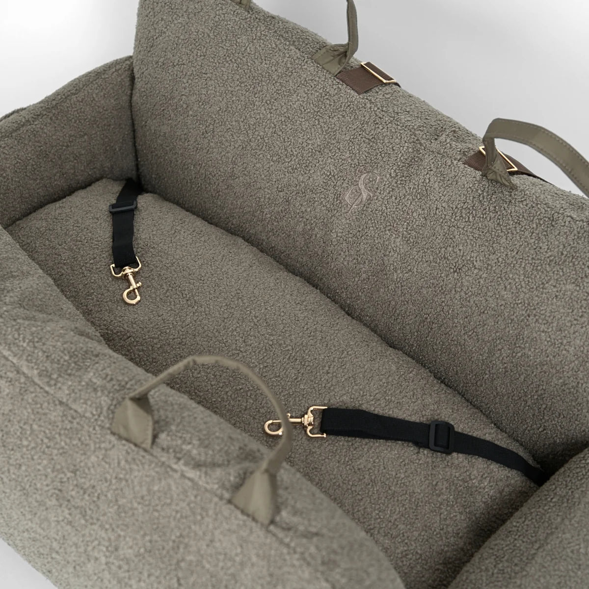 Hundeautositz Lara XXL Teddy