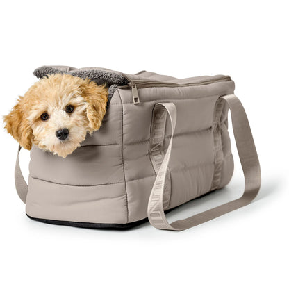 2-in-1 Hundetragetasche Seoul Greige