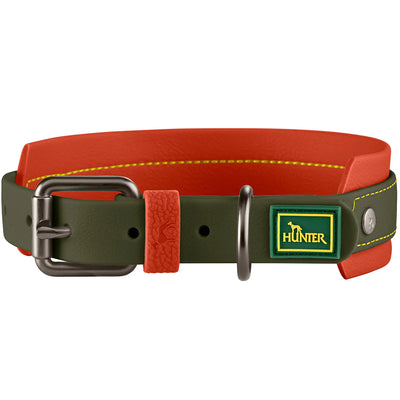 Halsband Havanna Grün/Orange