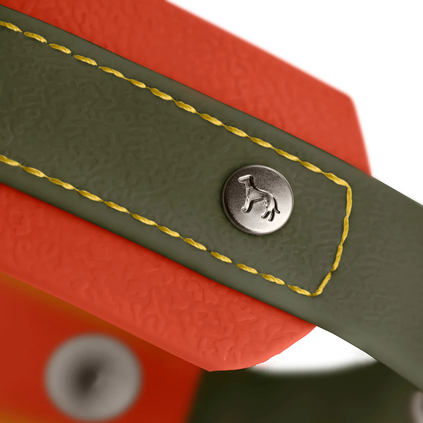 Halsband Havanna Grün/Orange