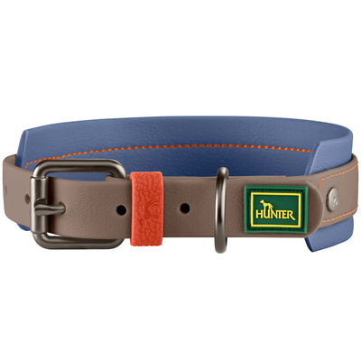 Halsband Havanna Petrol/Rauchblau