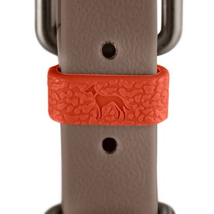Halsband Havanna Petrol/Rauchblau