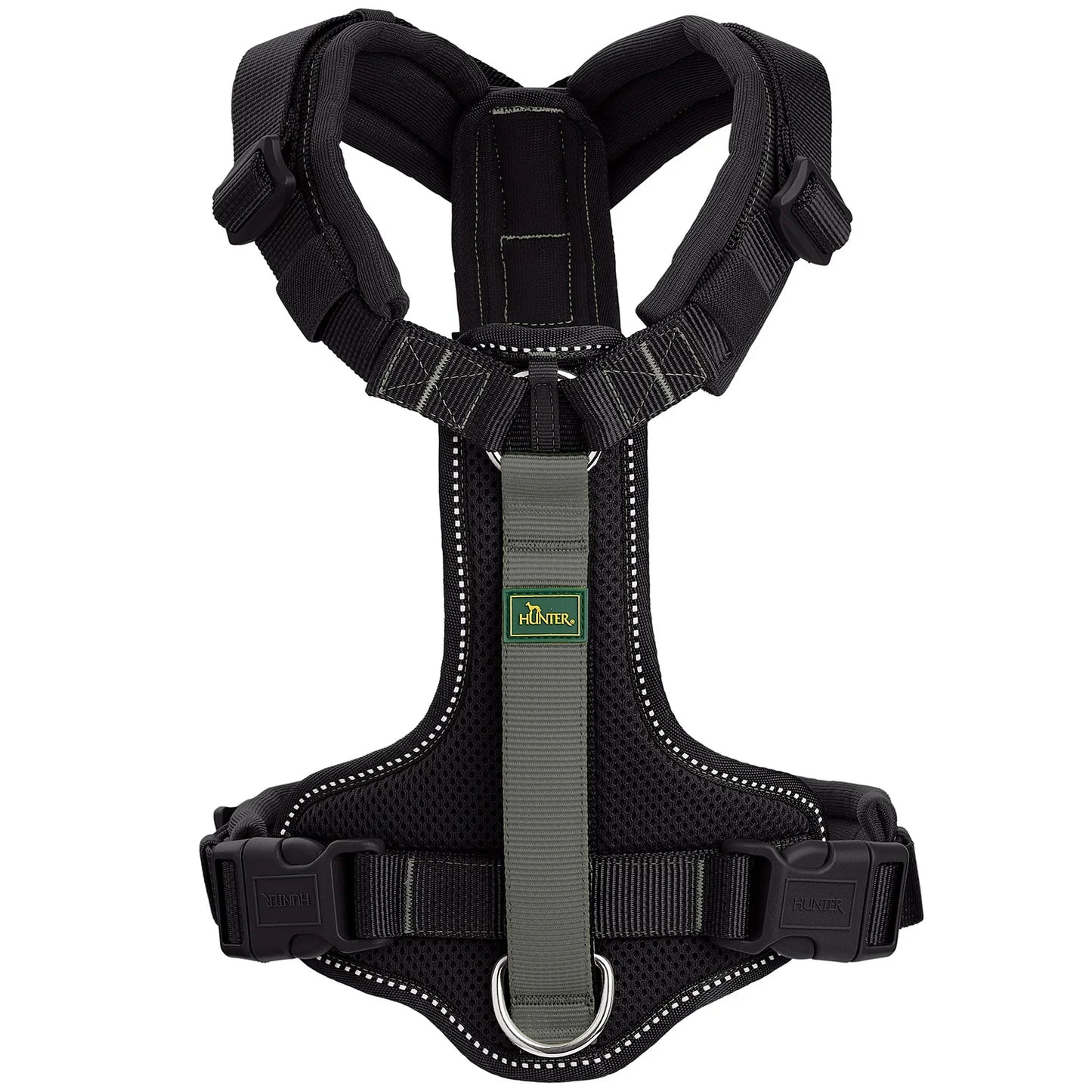 Geschirr Maldon 3.0 Schwarz/Grau