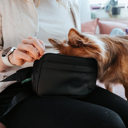 Crossbody-Tasche Seoul inkl. Decke Schwarz