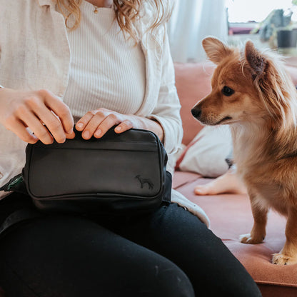 Crossbody-Tasche Seoul inkl. Decke Schwarz