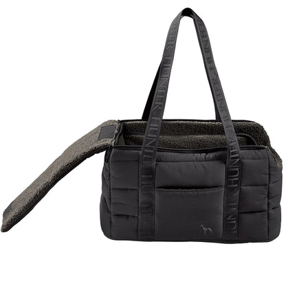 2-in-1 Hundetragetasche Seoul Schwarz