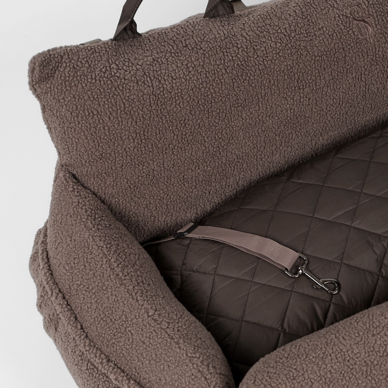 Hundeautositz Clara XXL Teddy Limited Edition