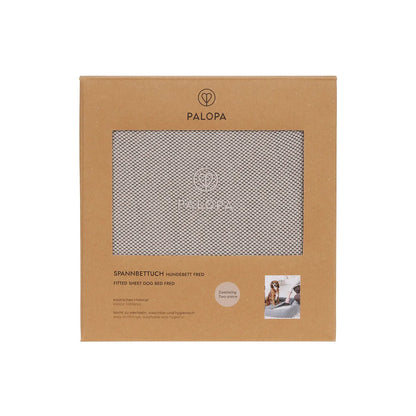Hundebett Bezug 2er Set Taupe