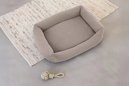 Hundebett Bezug 2er Set Taupe