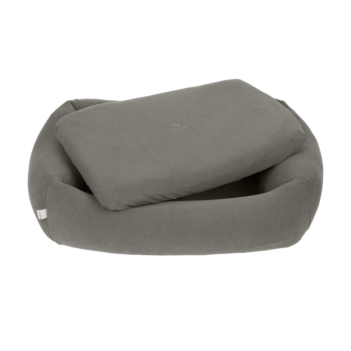 Hundebett Bezug 2er Set Anthrazit