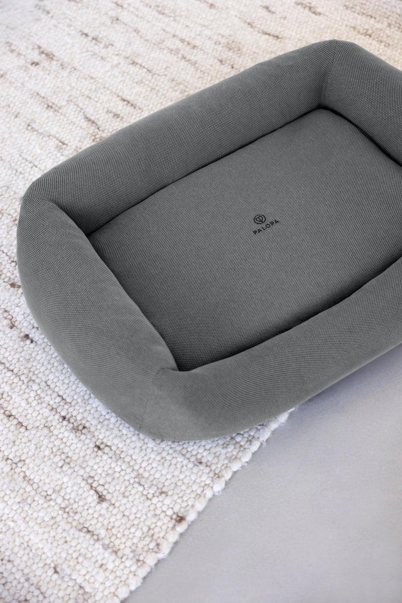 Hundebett Bezug 2er Set Anthrazit