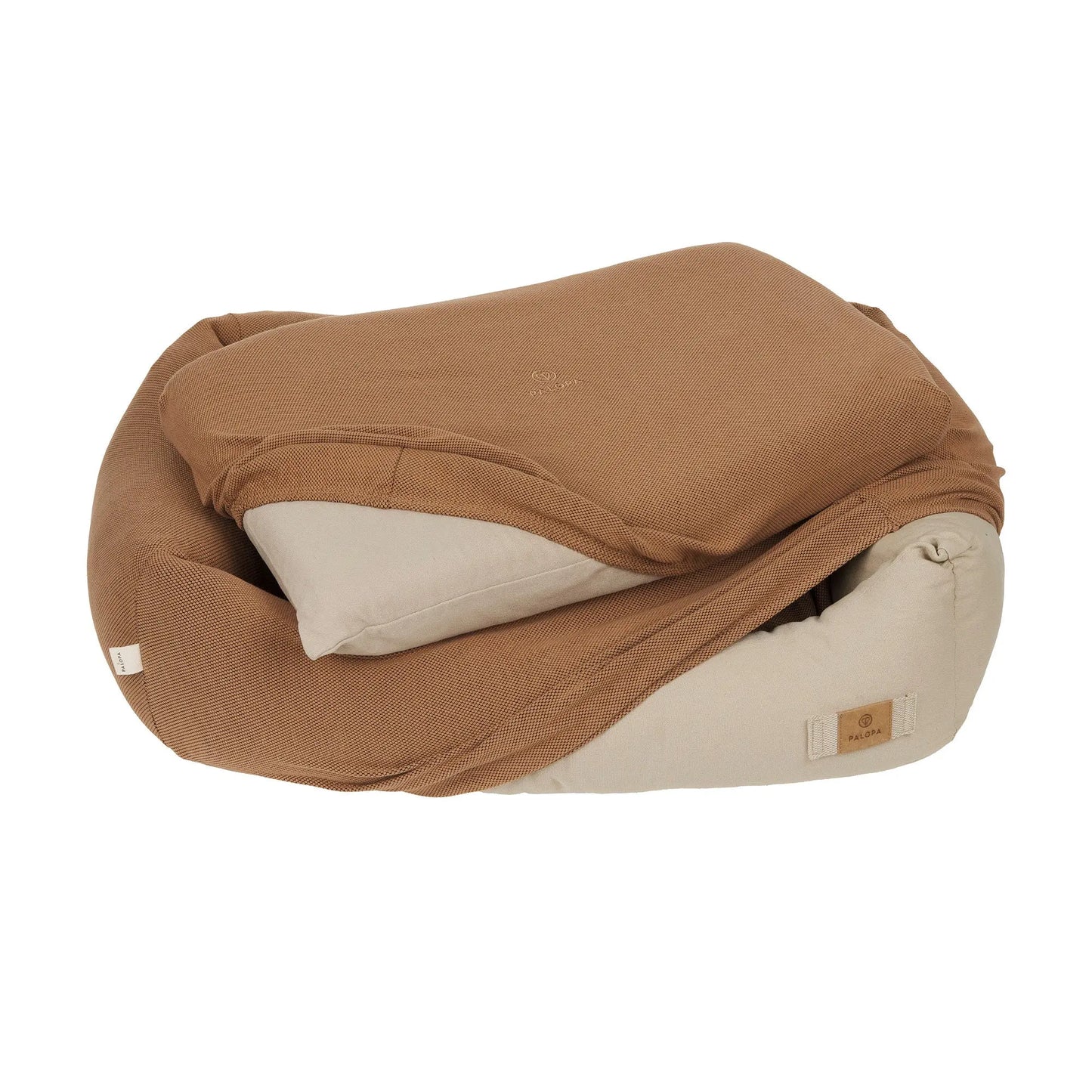 Hundebett Bezug 2er Set Mandel