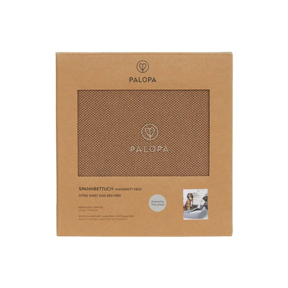 Hundebett Bezug 2er Set Mandel