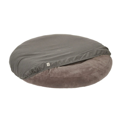 Hundebett Bezug Rund Anthrazit