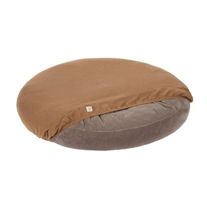 Hundebett Bezug Rund Mandel